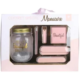 Coffret spécial manucure "Hello beautiful girl"
