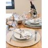 Set de table rond en jute (Lot de 6)