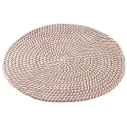 Set de table rond en jute (Lot de 6)