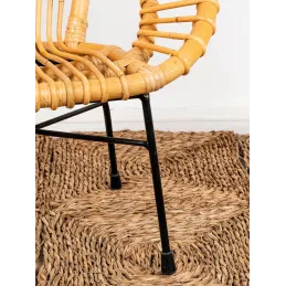 Fauteuil enfant soleil rotin