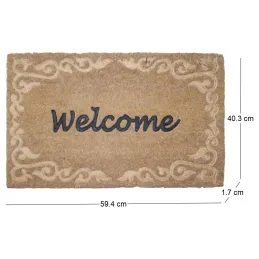 Paillasson coco relief Welcome
