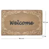 Paillasson coco relief Welcome