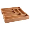 Range-couverts extensible en bambou