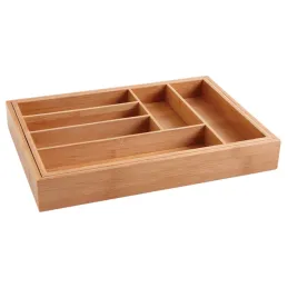 Range-couverts extensible en bambou