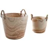 Cache-pots en paulownia (Lot de 2)
