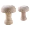 Champignons en paulownia (lot de 2)