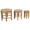 Sellettes en bambou (Lot de 3)