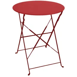 Table ronde en acier 60 cm Cuba