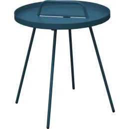 Table basse en acier Flower 44 cm