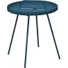 Table basse en acier Flower 44 cm