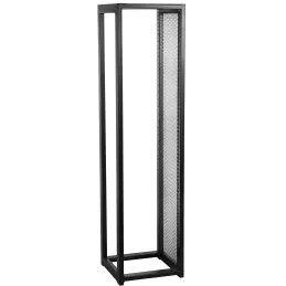 Porte-bûches design vertical en acier 120 cm