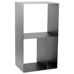 Porte-bûches design en acier