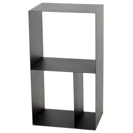 Porte-bûches design en acier