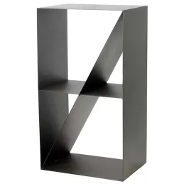 Porte-bûches design en acier