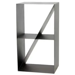 Porte-bûches design en acier