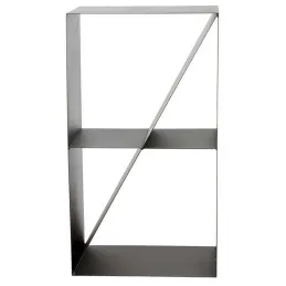 Porte-bûches design en acier