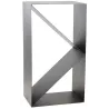 Porte-bûches design en acier