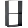 Porte-bûches design en acier