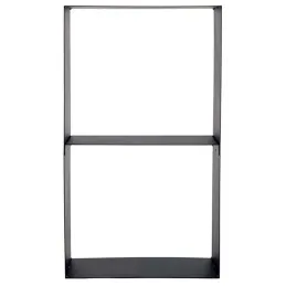 Porte-bûches design en acier