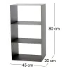 Porte-bûches design en acier