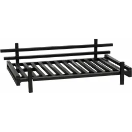 Grille de cheminée en acier 52 cm
