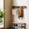 Porte manteau en bois 5 crochets Hook