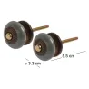 Boutons de porte pour meubles Flacher (Lot de 2)