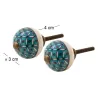 Boutons de porte motifs colorés (Lot de 2)