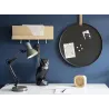 Tableau rond mémo en fer Perky