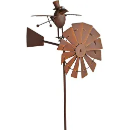 Moulin de jardin en fer Prof Birdy