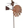 Moulin de jardin en fer Prof Birdy