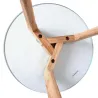 Tables gigognes en verre trempé (Lot de 2)