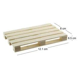 Dessous de verre 4 palettes en bois