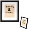Cadres photos en bois La vie en famille (Lot de 8)