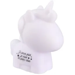 Veilleuse licorne éclairage rose Kids