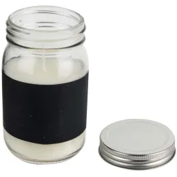 Bougie ardoise à personnaliser senteur vanille