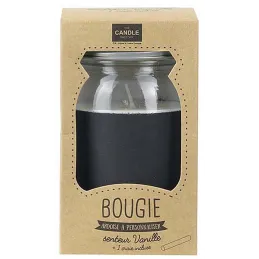 Bougie ardoise à personnaliser senteur vanille