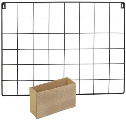 Porte mémo filaire avec bac de rangement intégré