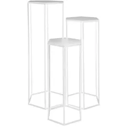 Sellettes assorties en métal (Lot de 3)