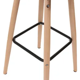 Tabouret de bar scandinave patchwork