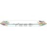 Plat en verre déco Exotique 19 cm