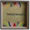 Etagères en bois Tropical Paradise Exotique (Lot de 2)
