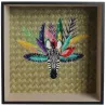 Etagères en bois Tropical Paradise Exotique (Lot de 2)