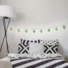 Guirlande lumineuse cactus 10 LED 165 cm