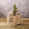 Sac à plantation en jute plastifiée My Little Market