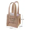 Sac à plantation en jute plastifiée My Little Market