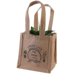 Sac à plantation en jute plastifiée My Little Market