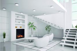 Cheminée électrique design murale : LA tendance déco !