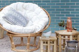 Fauteuil bambou : la star des ambiances exotiques !