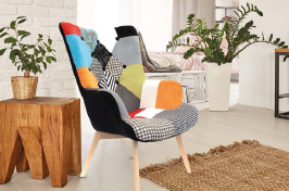 Fauteuil patchwork : dynamisez votre interieur